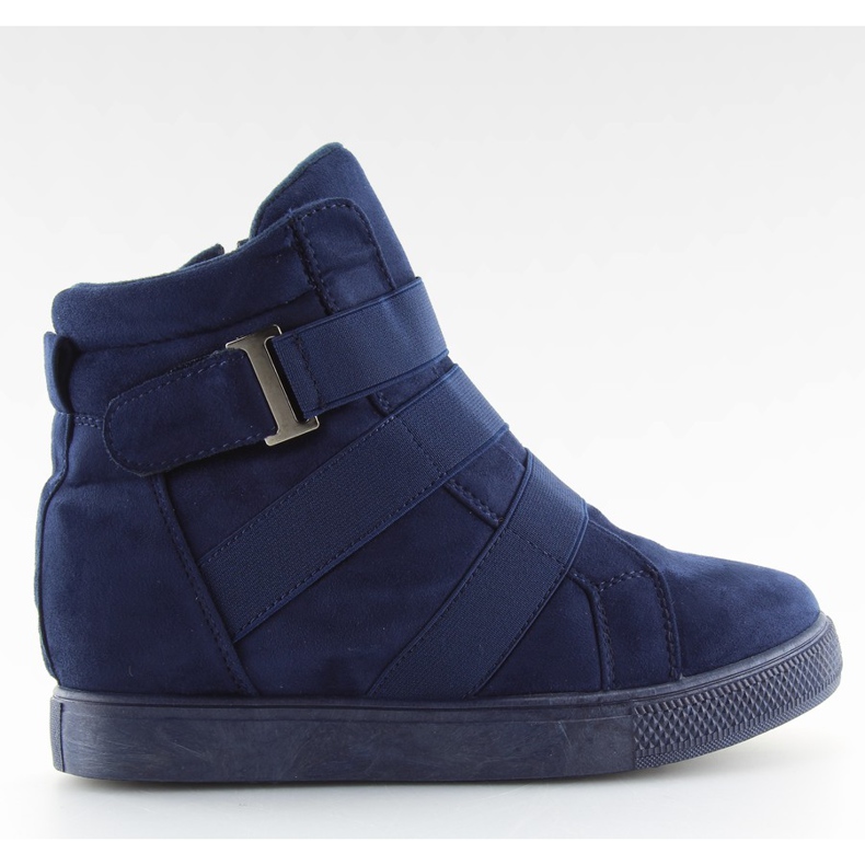 Zapatillas con gomas azul marino H7191 azul