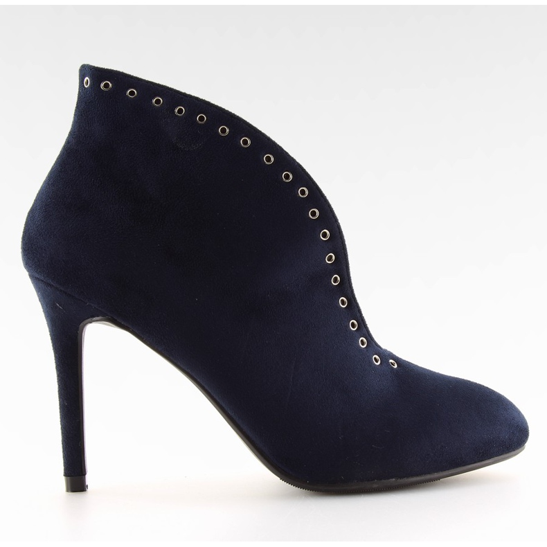 Tacones con recorte azul marino 1660-251 azul