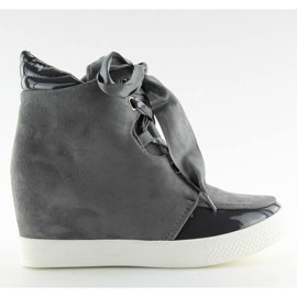Gris Zapatillas de mujer AF-79 gris
