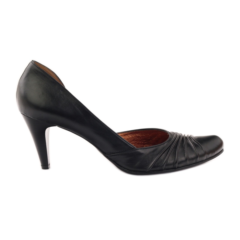 Pees Salones Piel Negro 257