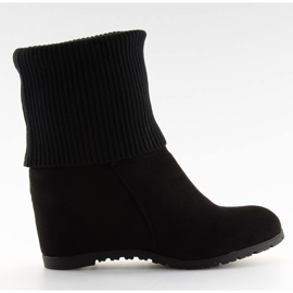Negro Botas cuña negras K938 negro Negro Botas cuña negras K938 negro