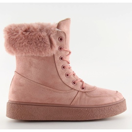Rosa 2040 botas de nieve rosa