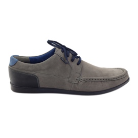 Zapatillas deportivas Badura 3175 gris azul marino azul