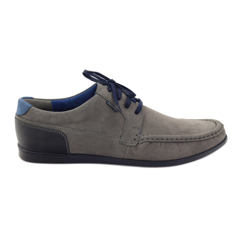 Zapatillas deportivas Badura 3175 gris azul marino azul