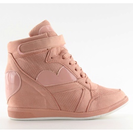 Rosa 1542 zapatillas de mujer rosas