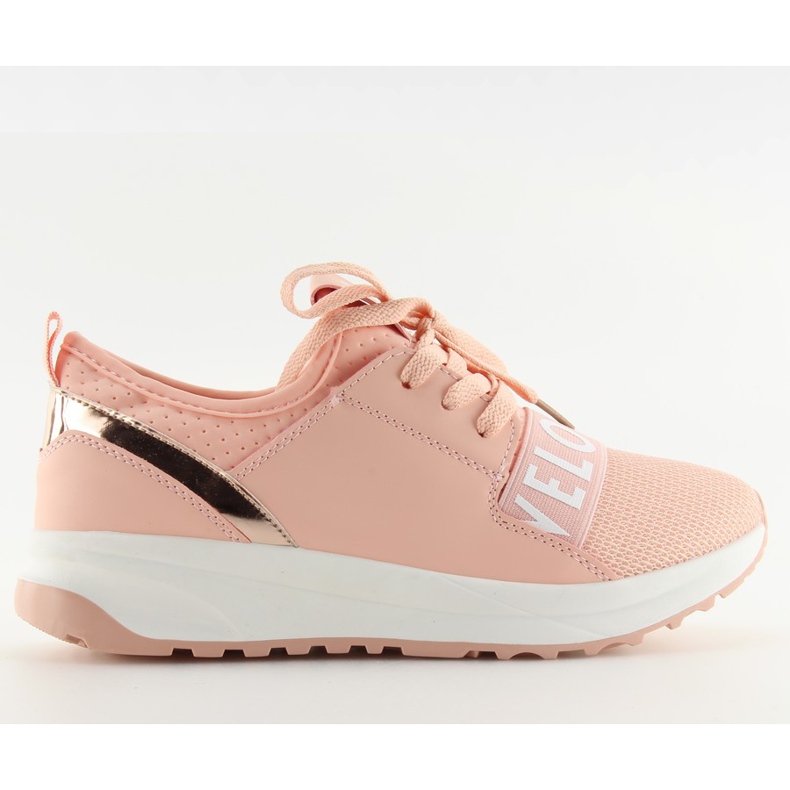 Deportivas rosas de mujer NB155P Rosa amarillo rosado