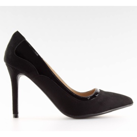 Tacones negros de mujer 1522-133 Negro