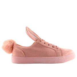 Zapatillas Con Daño Rosa 6179 Rosa
