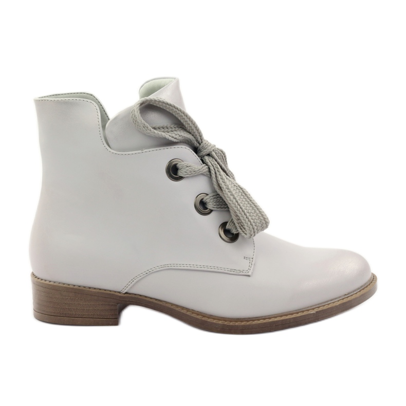 Botas Sergio Leone 300 plata metalizado gris