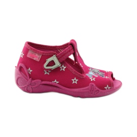 Zapatillas befado para niños zapatillas 213p102 rosa gris
