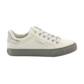 Big Star Zapatillas grandes estrellas AA274A053 blanco plata gris
