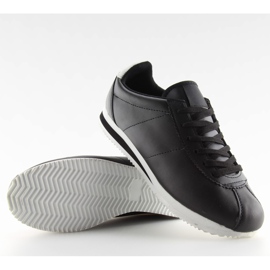 Zapatillas Deportivas Blancas de Mujer F350 Negro