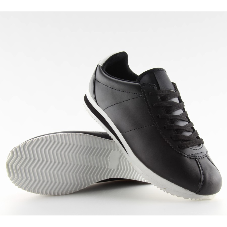 Zapatillas Deportivas Blancas de Mujer F350 Negro