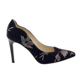 Anis Pumps On A Pin Embroidery 4566 negro Anis Pumps On A Pin Embroidery 4566 negro