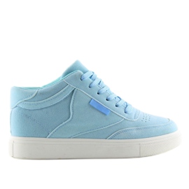 Deportivas de mujer de ante azul NB171P Azul Deportivas de mujer de ante azul NB171P Azul