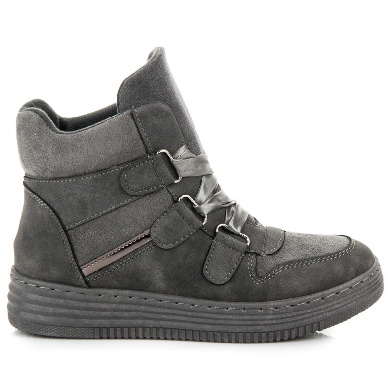 Sport Zapatillas altas con lazo gris