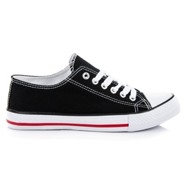 Deportivas negras mckeylor blanco negro