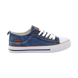 American Club DK jeans zapatillas americanas azul marrón
