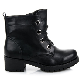 Bestelle Bota de trabajadores con cordones negro