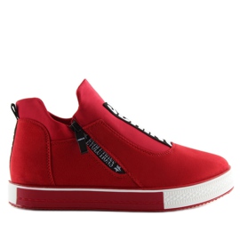 Zapatillas En Cuña Rojo Nb168 Zapatillas En Cuña Rojo Nb168