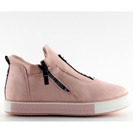 Deportivas cuña rosa NB168 rosa rosado