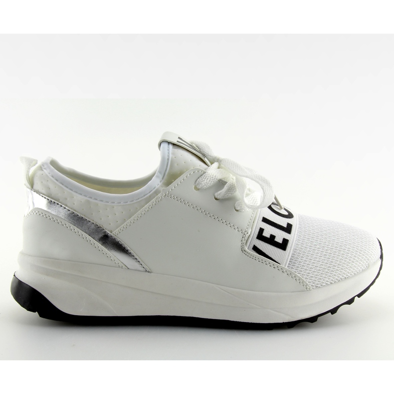 Calzado deportivo de mujer blanco NB155P Blanco negro gris