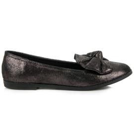 Bestelle Bailarina con lazo gris