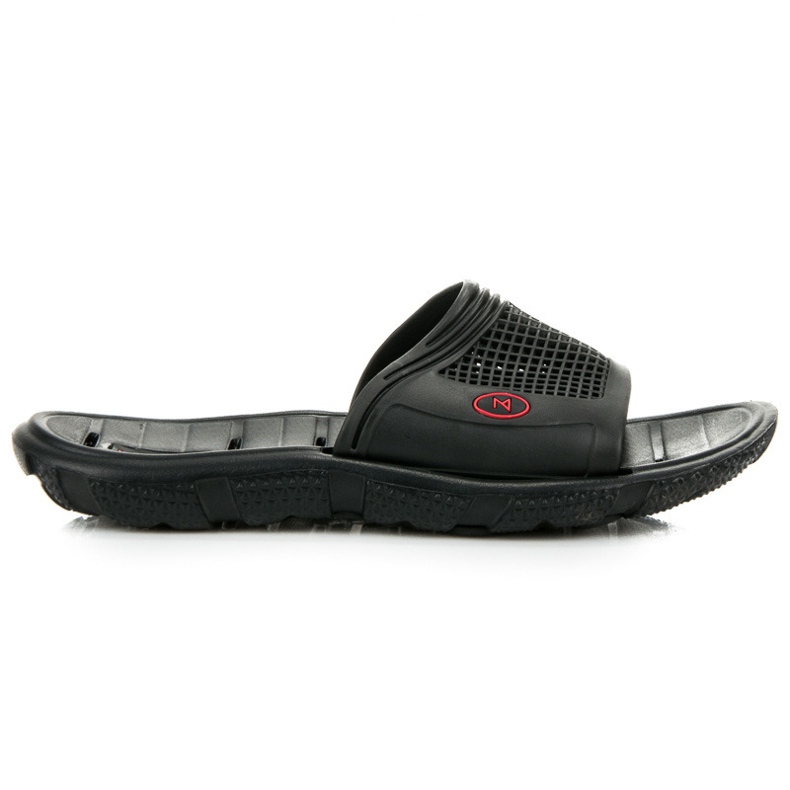 Mckeylor Zapatillas de piscina para hombre negro
