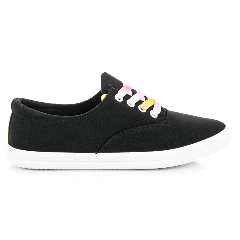 Anesia Paris Deportivas atadas multicolor negro