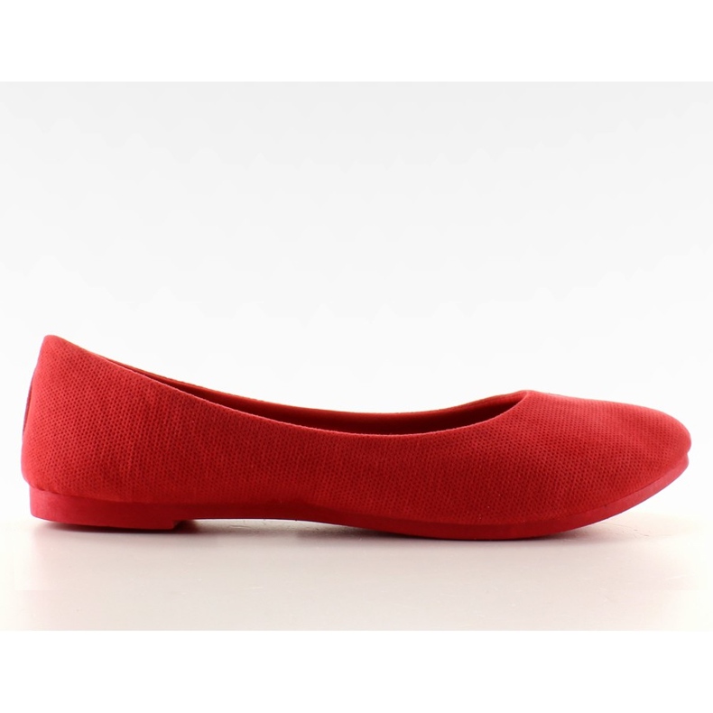 Bailarinas de mujer rojas JX38 Rojo