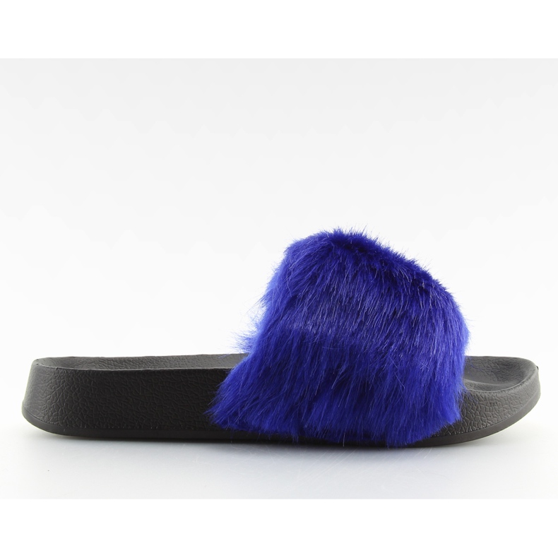 Babucha pelo azul marino S36 D.BLUE