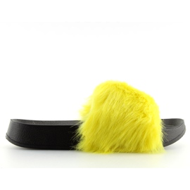 Zapatillas casa pelo amarillo S36 amarillo