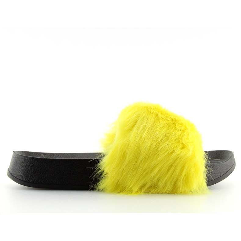 Zapatillas casa pelo amarillo S36 amarillo