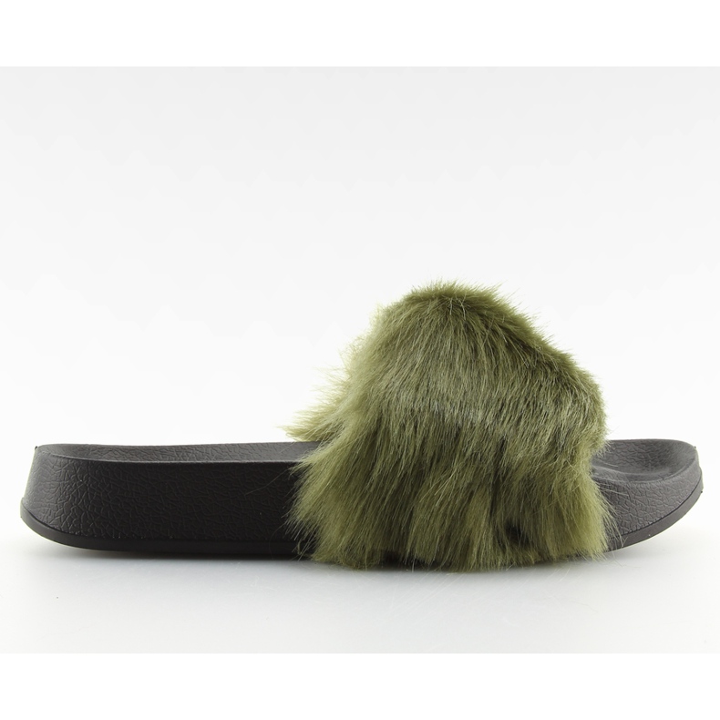 Zapatillas casa pelo verde S36 verde
