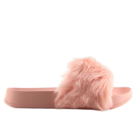 Zapatillas casa pelo rosa S36 rosa