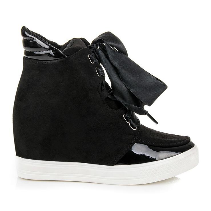 Forever Folie Zapatillas deportivas con cinta negro