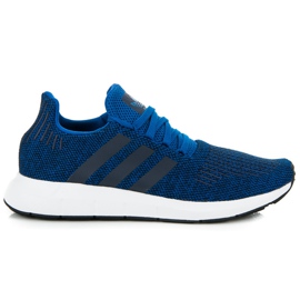 Carrera rápida de adidas azul