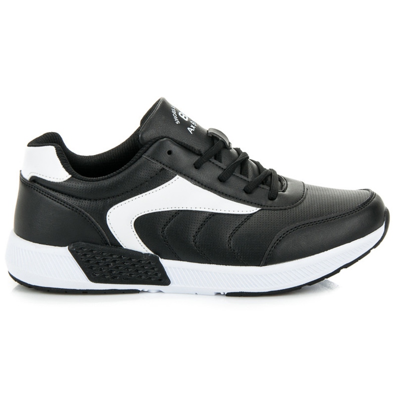 Ax Boxing zapatos de hombre anudados negro