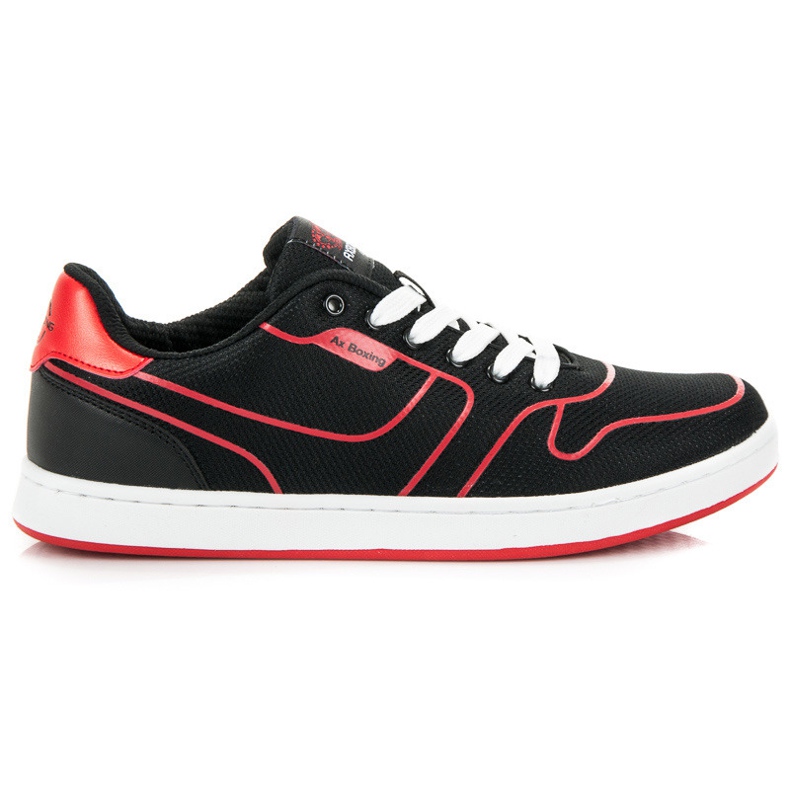 Ax Boxing zapatillas de deporte de los hombres negro