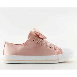 Sneakers Mujer Rosa Satinado 16-509