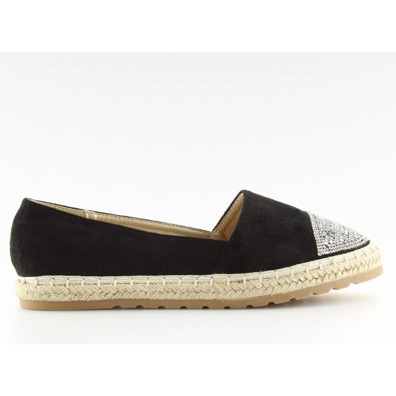 Alpargatas negras mujer H8-102 negro
