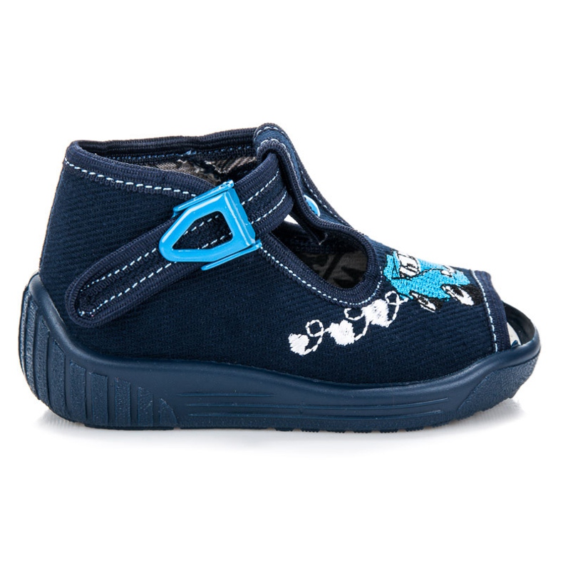 Reweks Zapatos abrochados con una hebilla azul