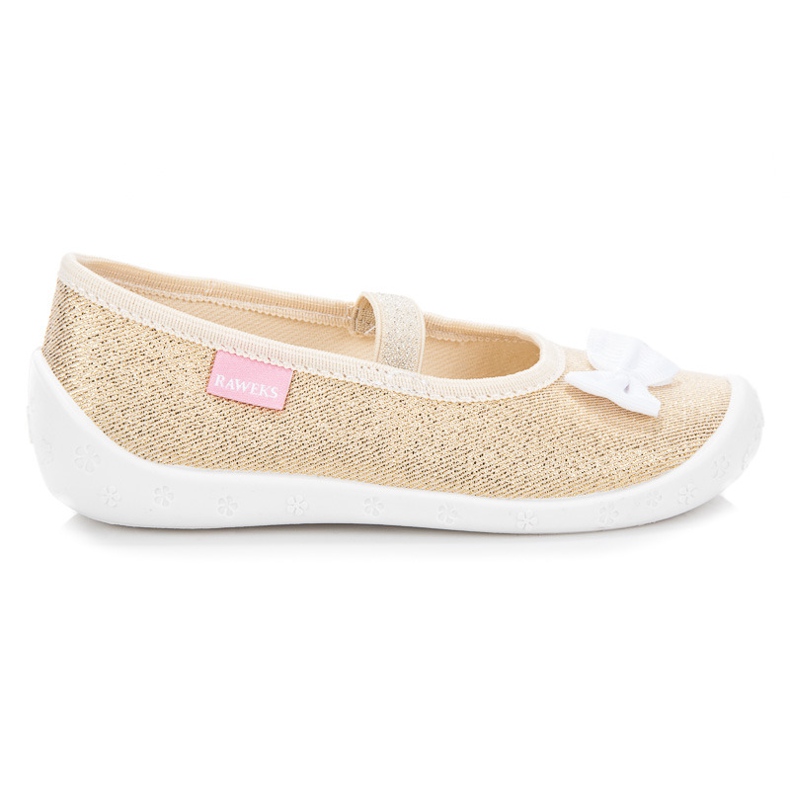 Reweks Babuchas elásticas doradas dorado