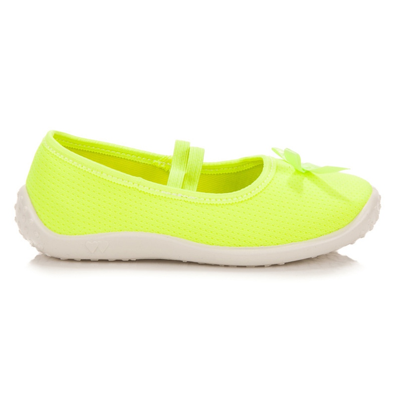 Reweks Pantuflas neón aguamarina verde