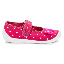 Reweks Zapatos de lunares hechos en casa rosa