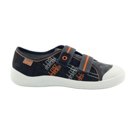 Zapatillas zapatillas de deporte de los niños nabos Befado gris naranja negro