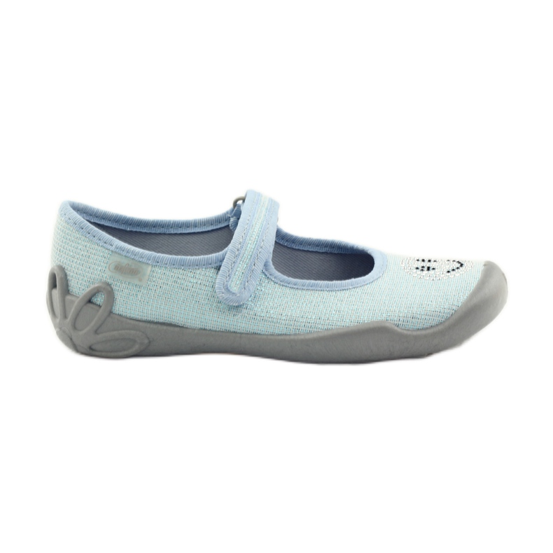 Befado 114y289 zapatillas bailarinas Emoticones azules