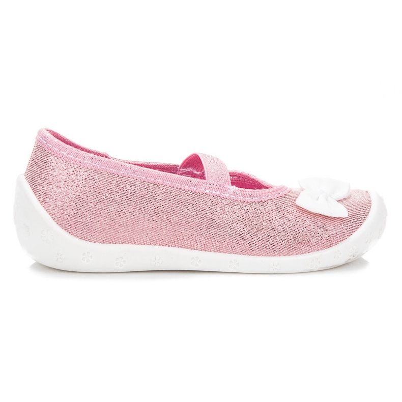 Reweks Zapatillas rosas con banda elástica rosado