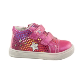 American Club Deportivas cómodas con la estrella americana 703925 rosado