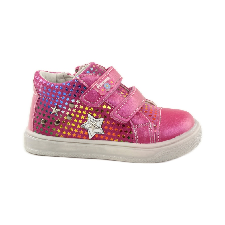 American Club Deportivas cómodas con la estrella americana 703925 rosado